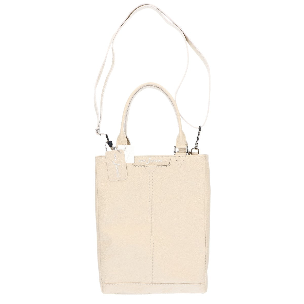 BONJAPONE ボンジャポネ 新品同様 F.R Long Toto シュリンクレザー 2WAY トートバッグ
