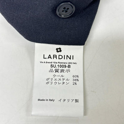 LARDINI ラルディーニ JS050AQ ダークグレー イージーウェア 3Bシングルジャケット テーパードパンツ セットアップ スーツ セットアップ