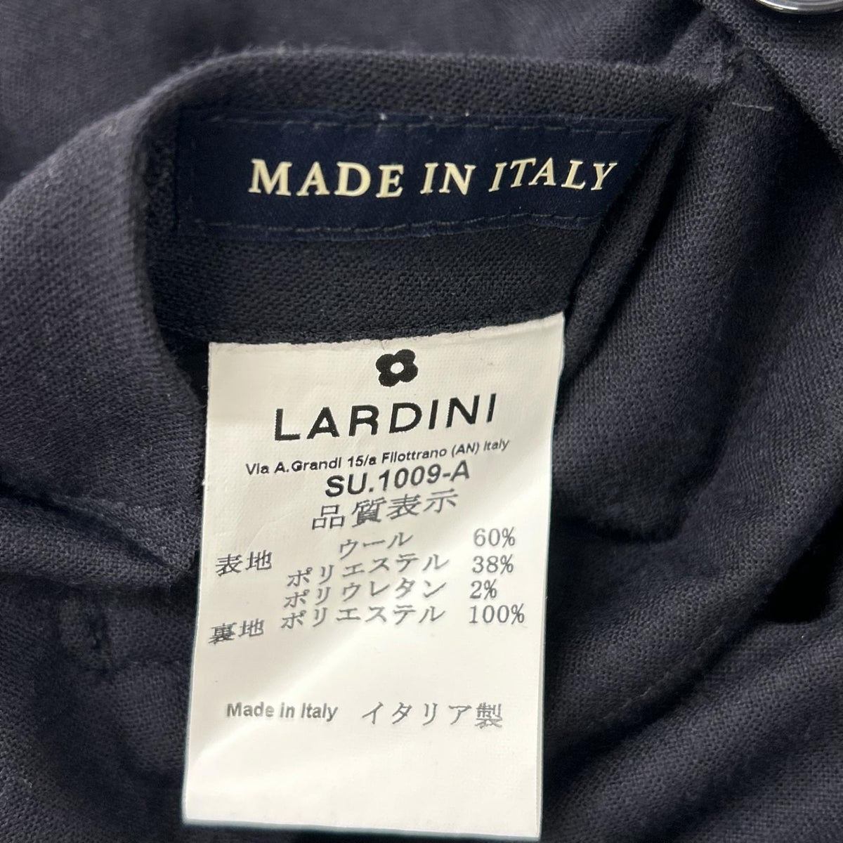 LARDINI ラルディーニ JS050AQ ダークグレー イージーウェア 3Bシングルジャケット テーパードパンツ セットアップ スーツ セットアップ