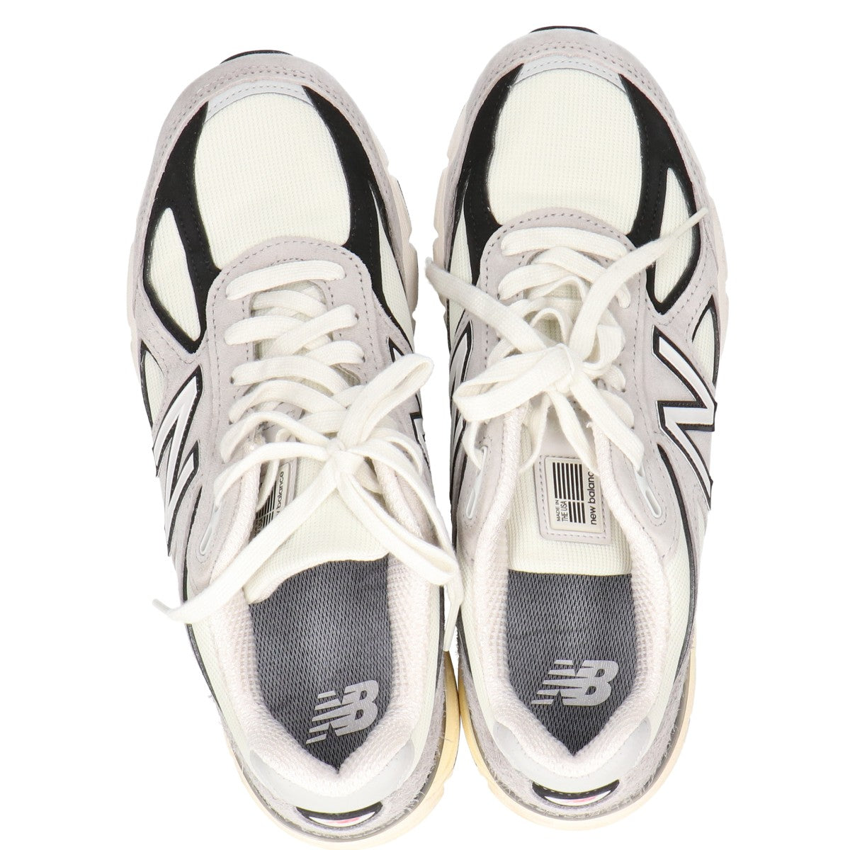 NEW BALANCE ニューバランス 美品 U990TG4 Made in USA メッシュ ローカットスニーカー シューズ