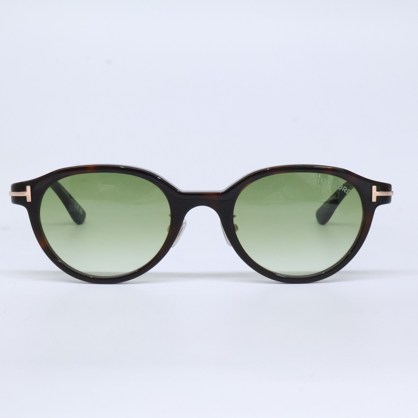 TOM FORD トムフォード FT1234-D/S 52P ダークハバナ グリーングラデーションレンズ ボストンサングラス サングラス