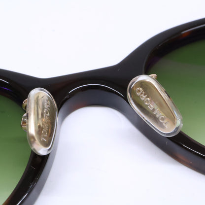 TOM FORD トムフォード FT1234-D/S 52P ダークハバナ グリーングラデーションレンズ ボストンサングラス サングラス