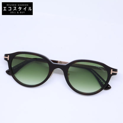 TOM FORD トムフォード FT1234-D/S 52P ダークハバナ グリーングラデーションレンズ ボストンサングラス サングラス
