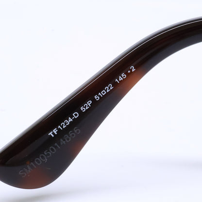 TOM FORD トムフォード FT1234-D/S 52P ダークハバナ グリーングラデーションレンズ ボストンサングラス サングラス