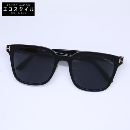 TOM FORD トムフォード FT1135-K/S 01A ブラック ウェリントン ビッグフレームサングラス サングラス