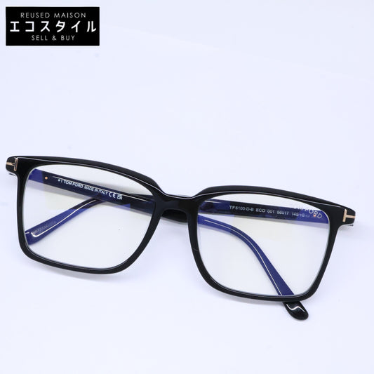 TOM FORD トムフォード FT6100-D-B/V 001 シャイニーブラック アジアンフィットサングラス 眼鏡