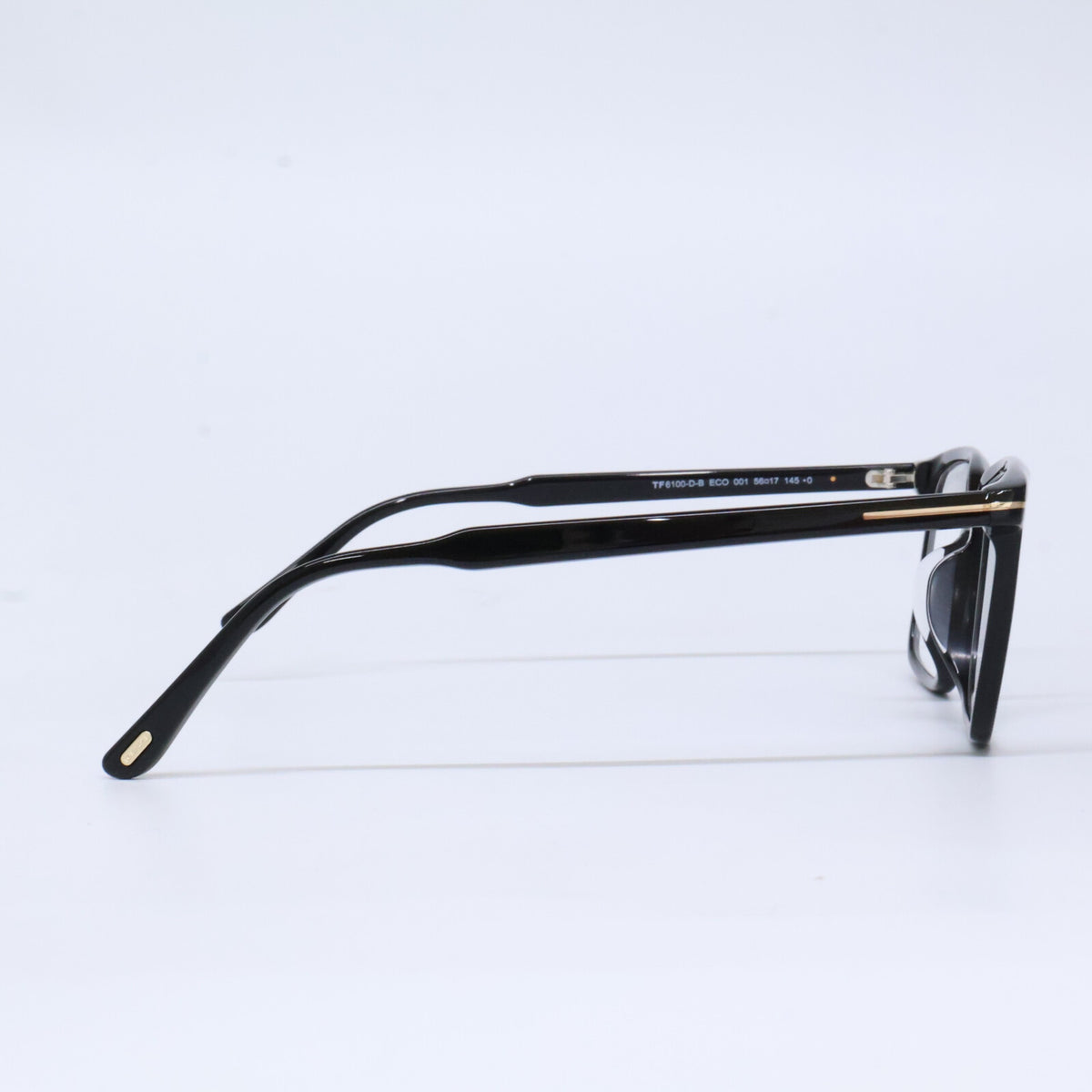 TOM FORD トムフォード FT6100-D-B/V 001 シャイニーブラック アジアンフィットサングラス 眼鏡