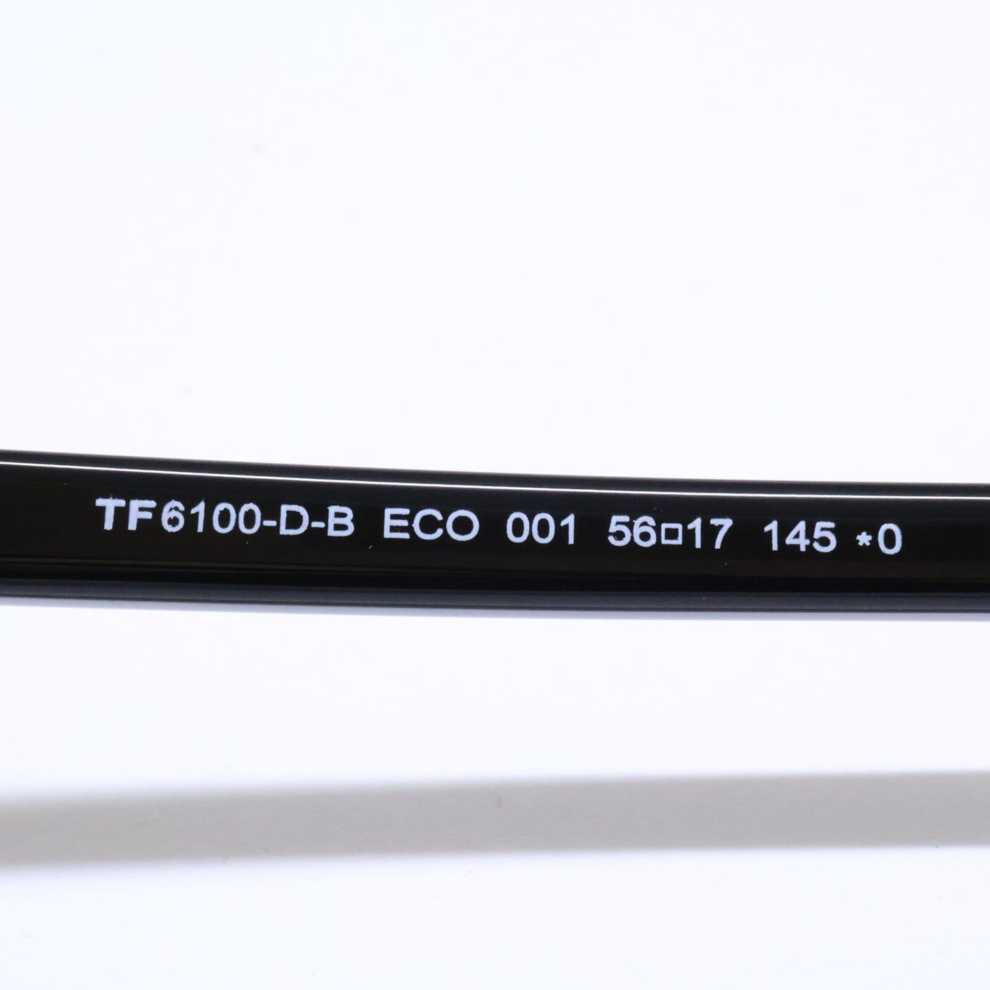 TOM FORD トムフォード FT6100-D-B/V 001 シャイニーブラック アジアンフィットサングラス 眼鏡