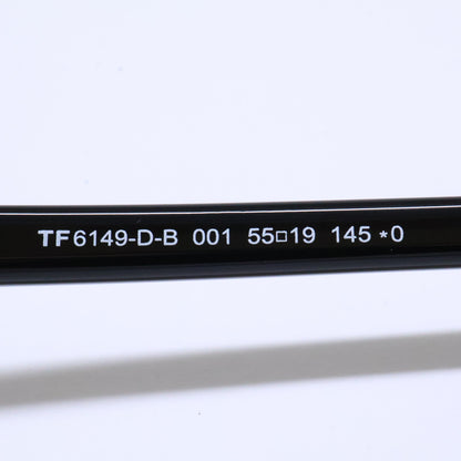 TOM FORD トムフォード FT6149-D-B/V 001 シャイニーブラック アジアフィット ブルーライトカットメガネ 眼鏡