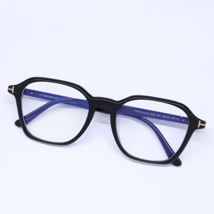 TOM FORD トムフォード FT6101-D-B/V 001 シャイニーブラック ウェリントン/ボストン調フレーム ブルーライトカットメガネ 眼鏡