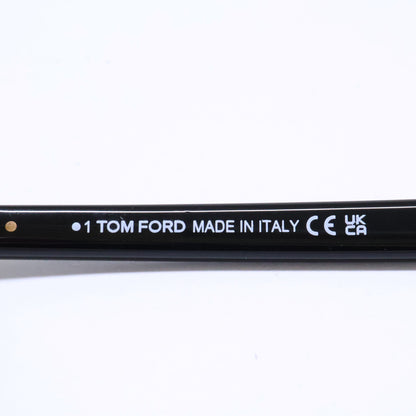 TOM FORD トムフォード FT6101-D-B/V 001 シャイニーブラック ウェリントン/ボストン調フレーム ブルーライトカットメガネ 眼鏡