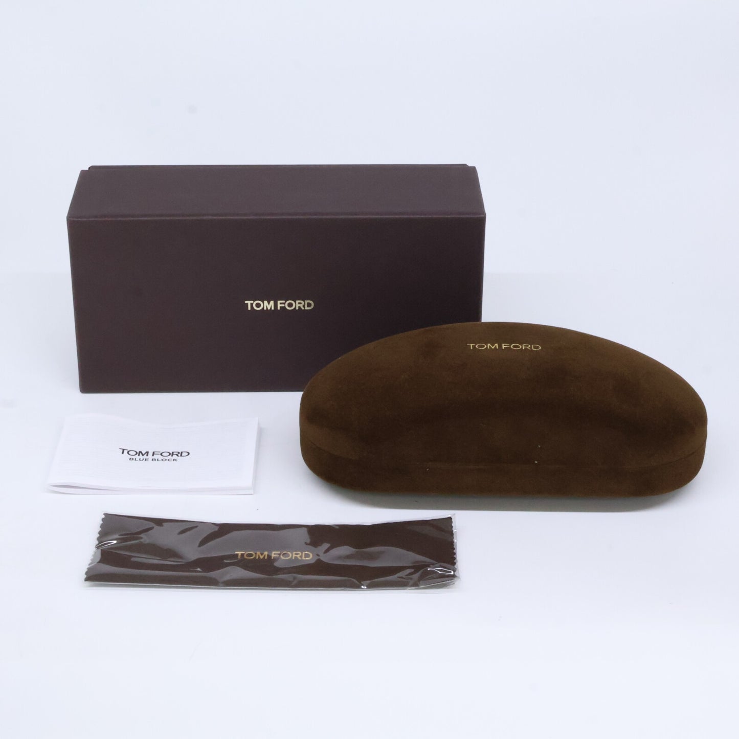 TOM FORD トムフォード FT6101-D-B/V 001 シャイニーブラック ウェリントン/ボストン調フレーム ブルーライトカットメガネ 眼鏡