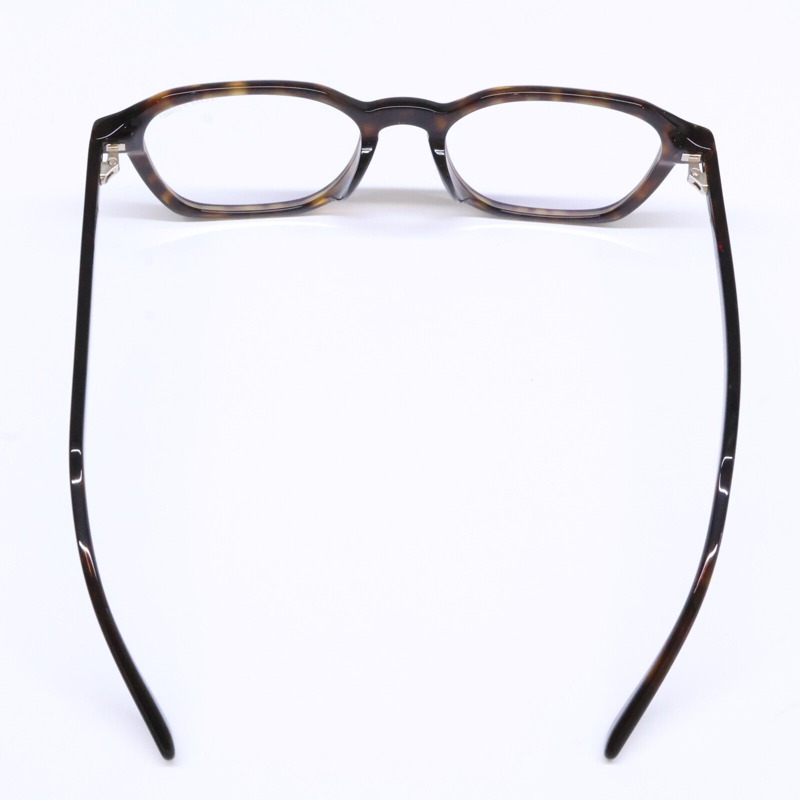 TOM FORD トムフォード FT6101-D-B/V 052 ダークハバナ ウェリントン/ボストン調フレーム ブルーライトカットメガネ 眼鏡