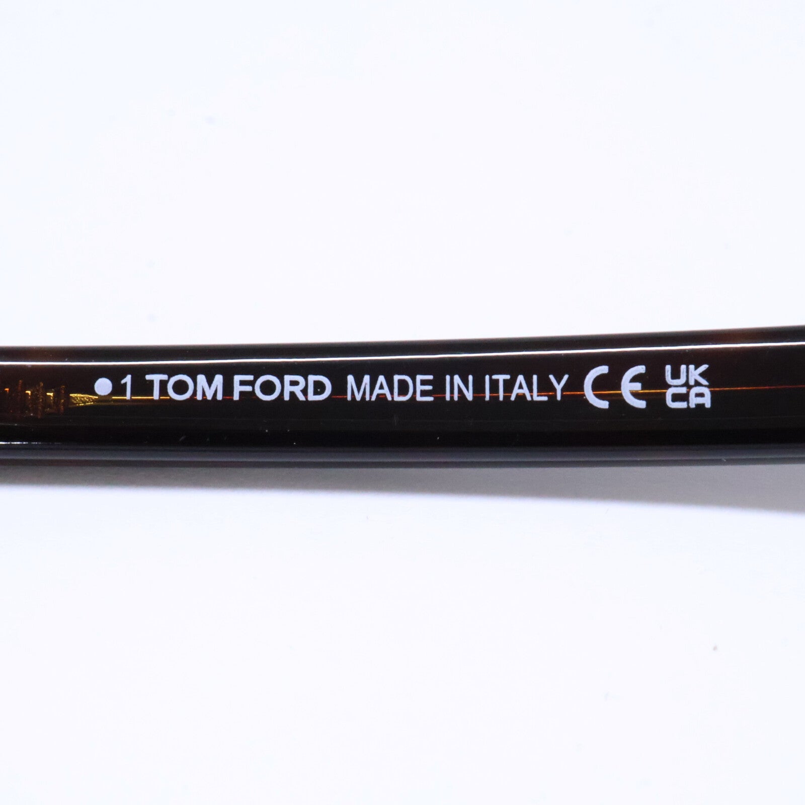 TOM FORD トムフォード FT6101-D-B/V 052 ダークハバナ ウェリントン/ボストン調フレーム ブルーライトカットメガネ 眼鏡