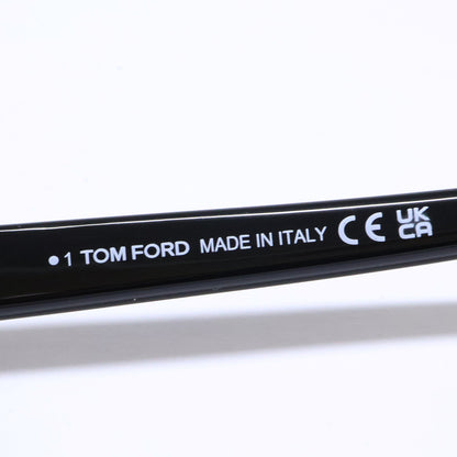 TOM FORD トムフォード FT6150-D-B/V 001 シャイニーブラック アジアフィット スクエアモデル ブルーライトカットメガネ 眼鏡