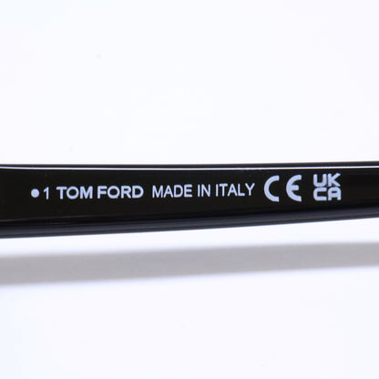 TOM FORD トムフォード FT6150-D-B/V 001 シャイニーブラック アジアフィット スクエアモデル ブルーライトカットメガネ 眼鏡