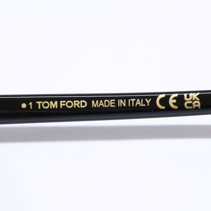 TOM FORD トムフォード FT6011-K-B/V 001 ブラック×ゴールド クラウンパントシェイプ ブルーライトカットメガネ 眼鏡