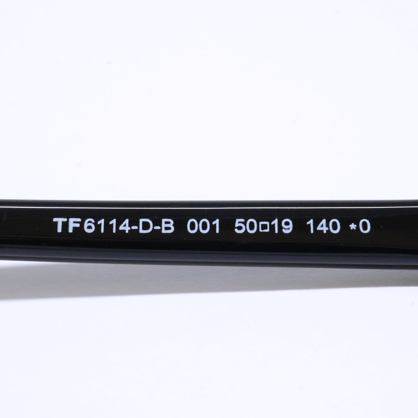 TOM FORD トムフォード FT6114-D-B/V 001 シャイニーブラック オーバルスタイル ブルーライトカットメガネ 眼鏡