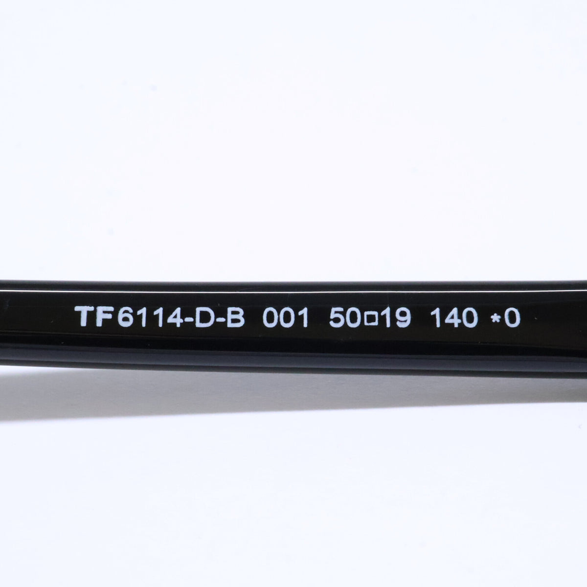 TOM FORD トムフォード FT6114-D-B/V 001 シャイニーブラック オーバルスタイル ブルーライトカットメガネ 眼鏡