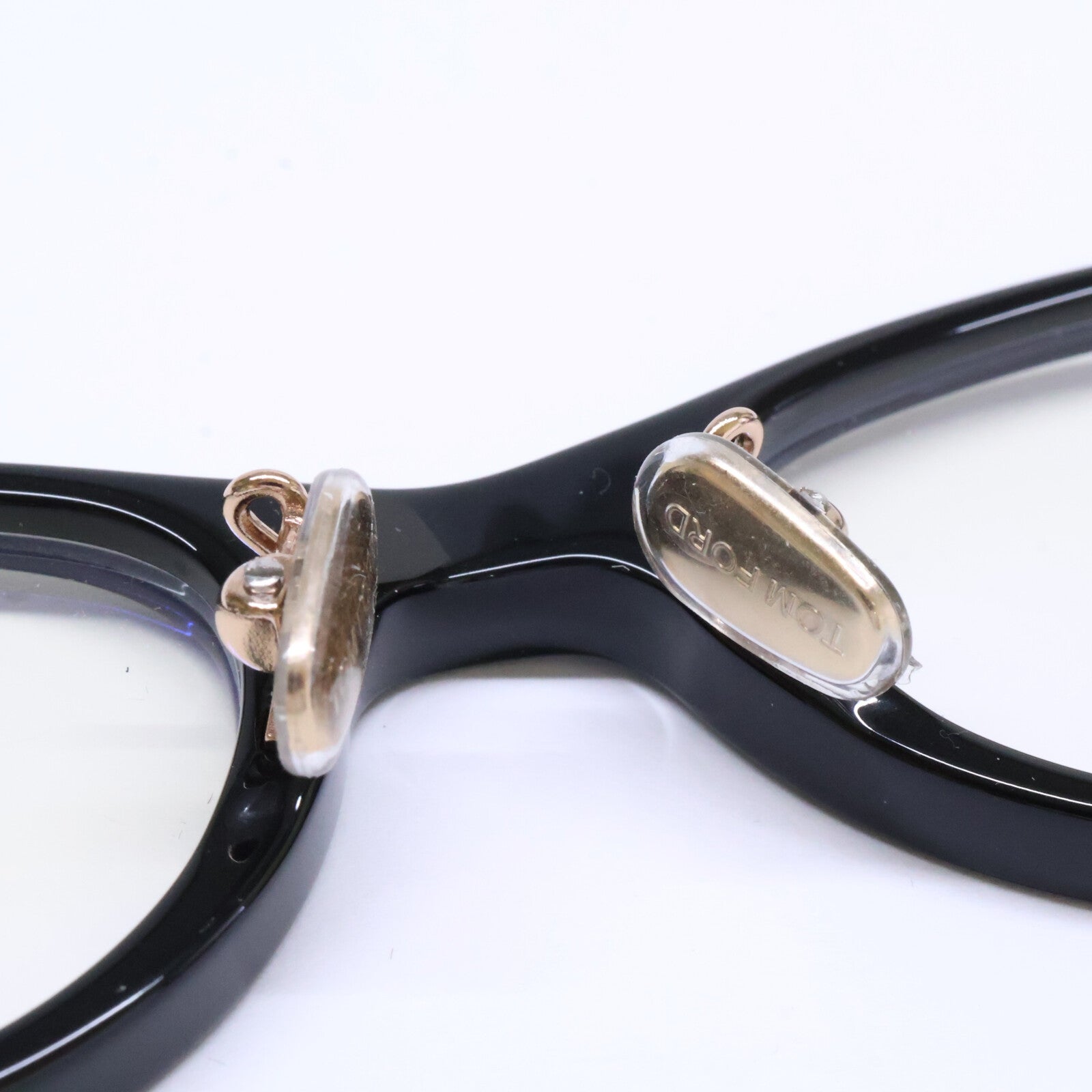 TOM FORD トムフォード FT6114-D-B/V 001 シャイニーブラック オーバルスタイル ブルーライトカットメガネ 眼鏡
