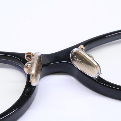 TOM FORD トムフォード FT6114-D-B/V 001 シャイニーブラック オーバルスタイル ブルーライトカットメガネ 眼鏡