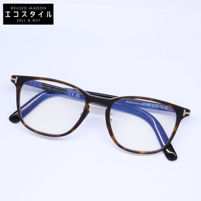 TOM FORD トムフォード FT5918-D-B/V 052 ブラウンデミ ウェリントン型フレーム ブルーライトカットレンズメガネ 眼鏡