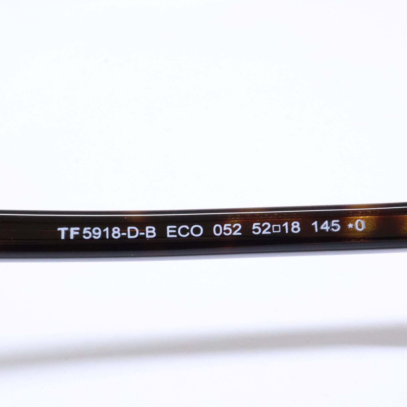 TOM FORD トムフォード FT5918-D-B/V 052 ブラウンデミ ウェリントン型フレーム ブルーライトカットレンズメガネ 眼鏡