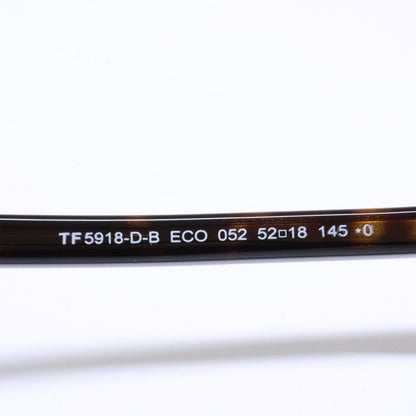 TOM FORD トムフォード FT5918-D-B/V 052 ブラウンデミ ウェリントン型フレーム ブルーライトカットレンズメガネ 眼鏡