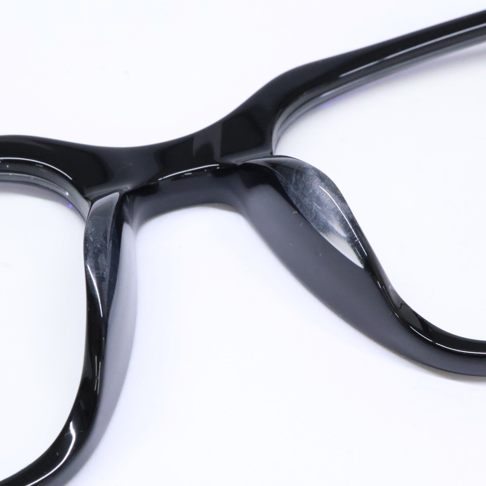 TOM FORD トムフォード FT5818-F-B/V 001 シャイニーブラック ウェリントン/スクエア型フレーム ブルーライトカットレンズメガネ 眼鏡