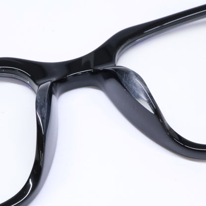 TOM FORD トムフォード FT5818-F-B/V 001 シャイニーブラック ウェリントン/スクエア型フレーム ブルーライトカットレンズメガネ 眼鏡