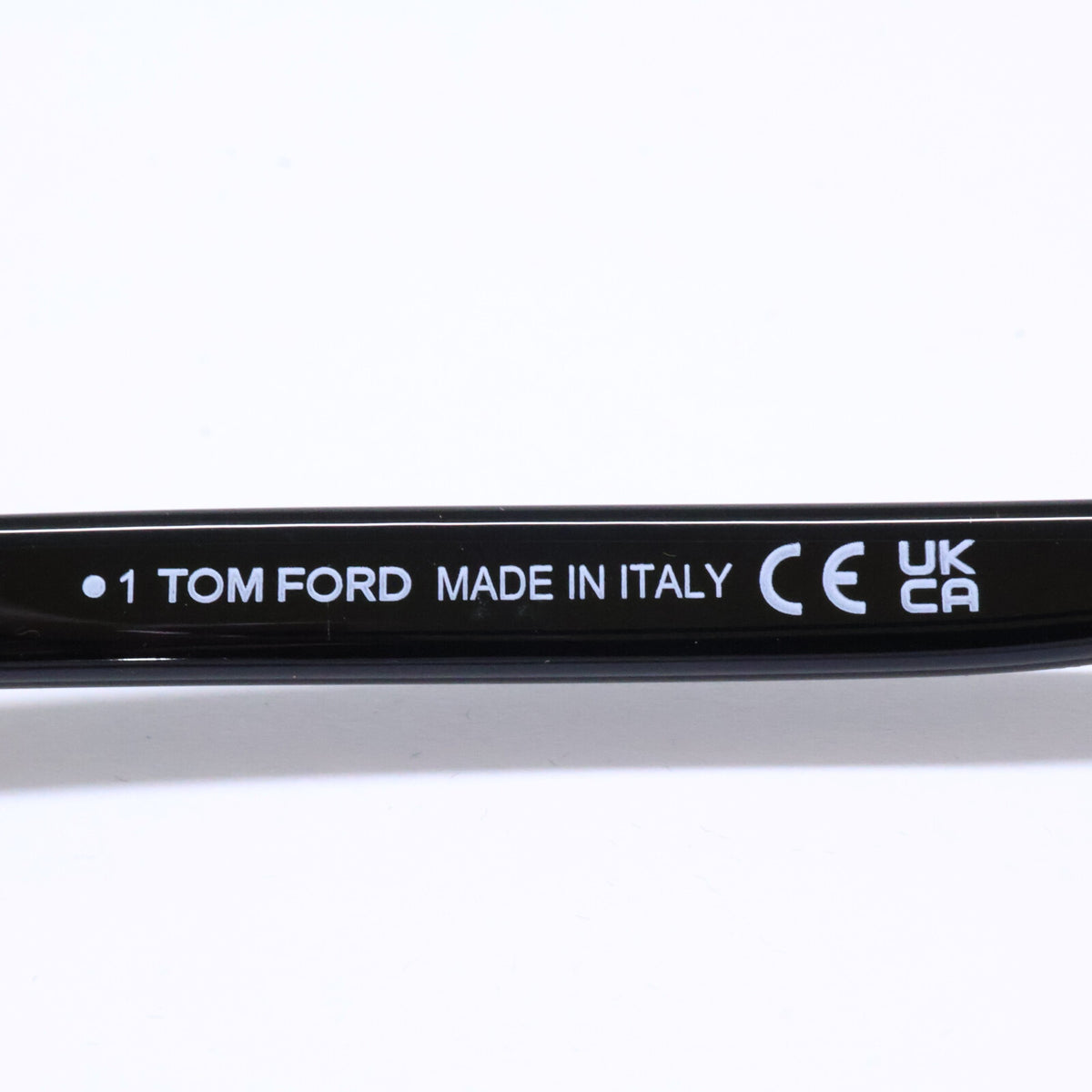 TOM FORD トムフォード FT5818-F-B/V 001 シャイニーブラック ウェリントン/スクエア型フレーム ブルーライトカットレンズメガネ 眼鏡