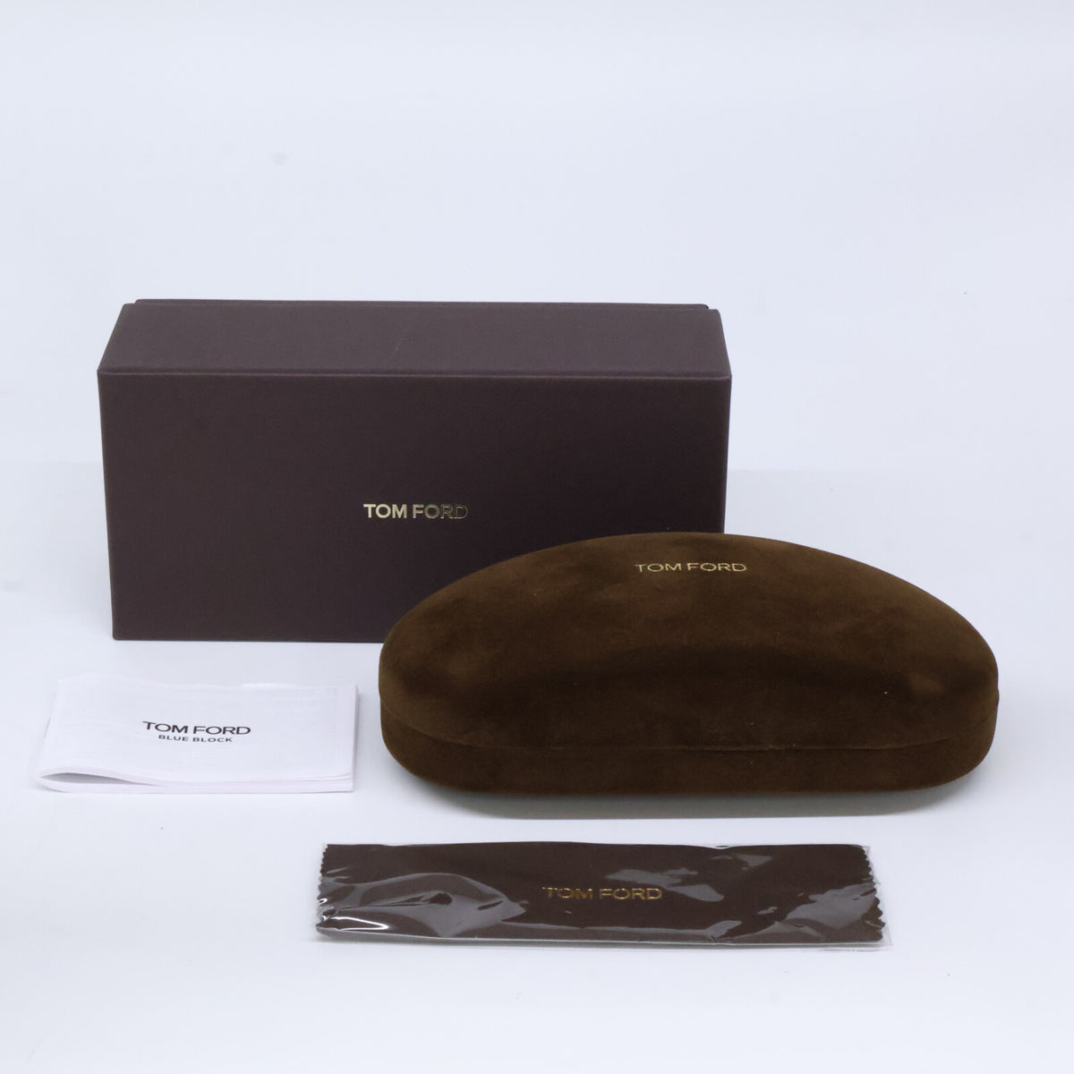 TOM FORD トムフォード FT5925-D-B/V 052 ダークハバナ×ゴールド ウェリントンシェイプ ブルーライトカットレンズメガネ 眼鏡