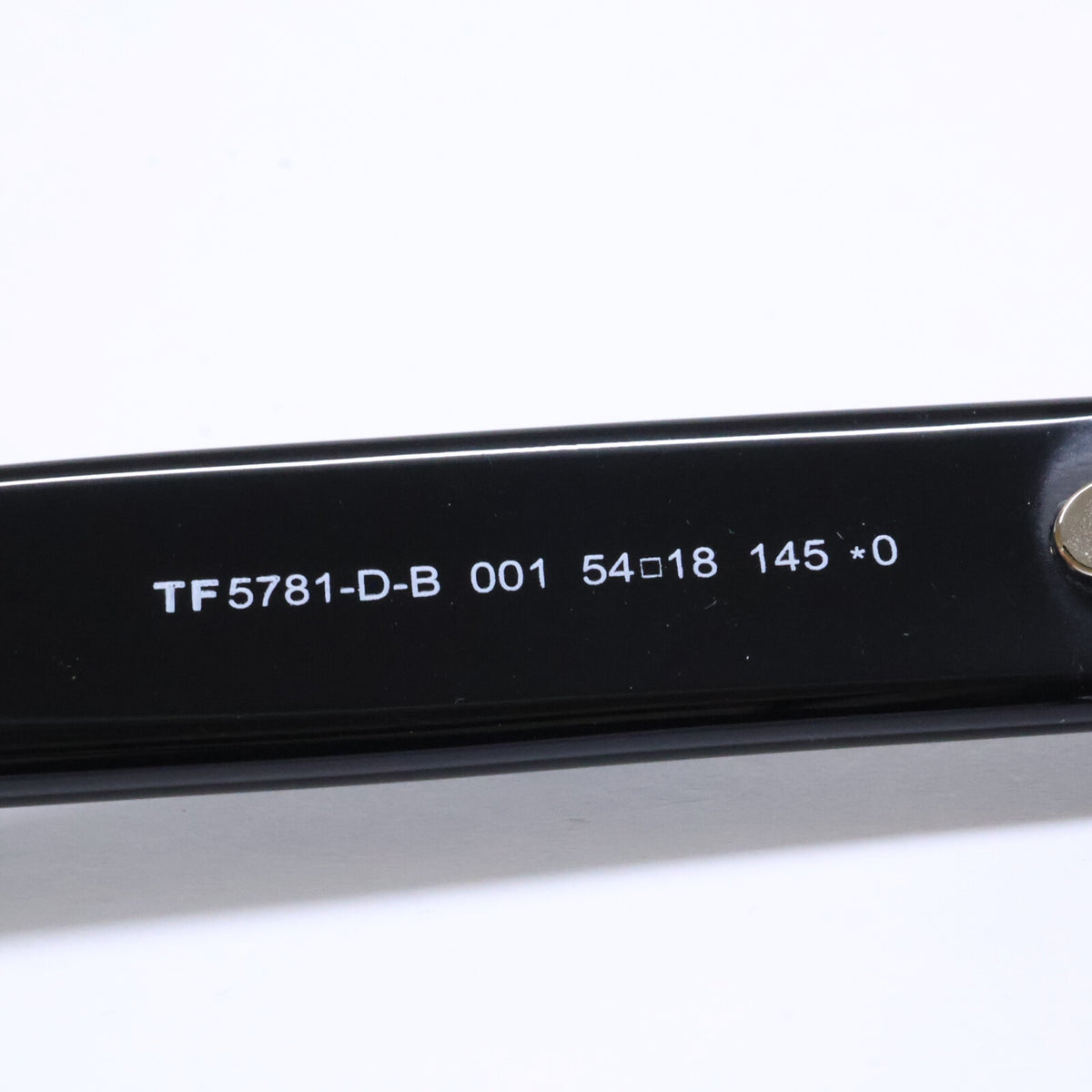 TOM FORD トムフォード FT5781-D-B/V 001 シャイニーブラック スクエア/ウェリントン ブルーライトカットレンズメガネ 眼鏡