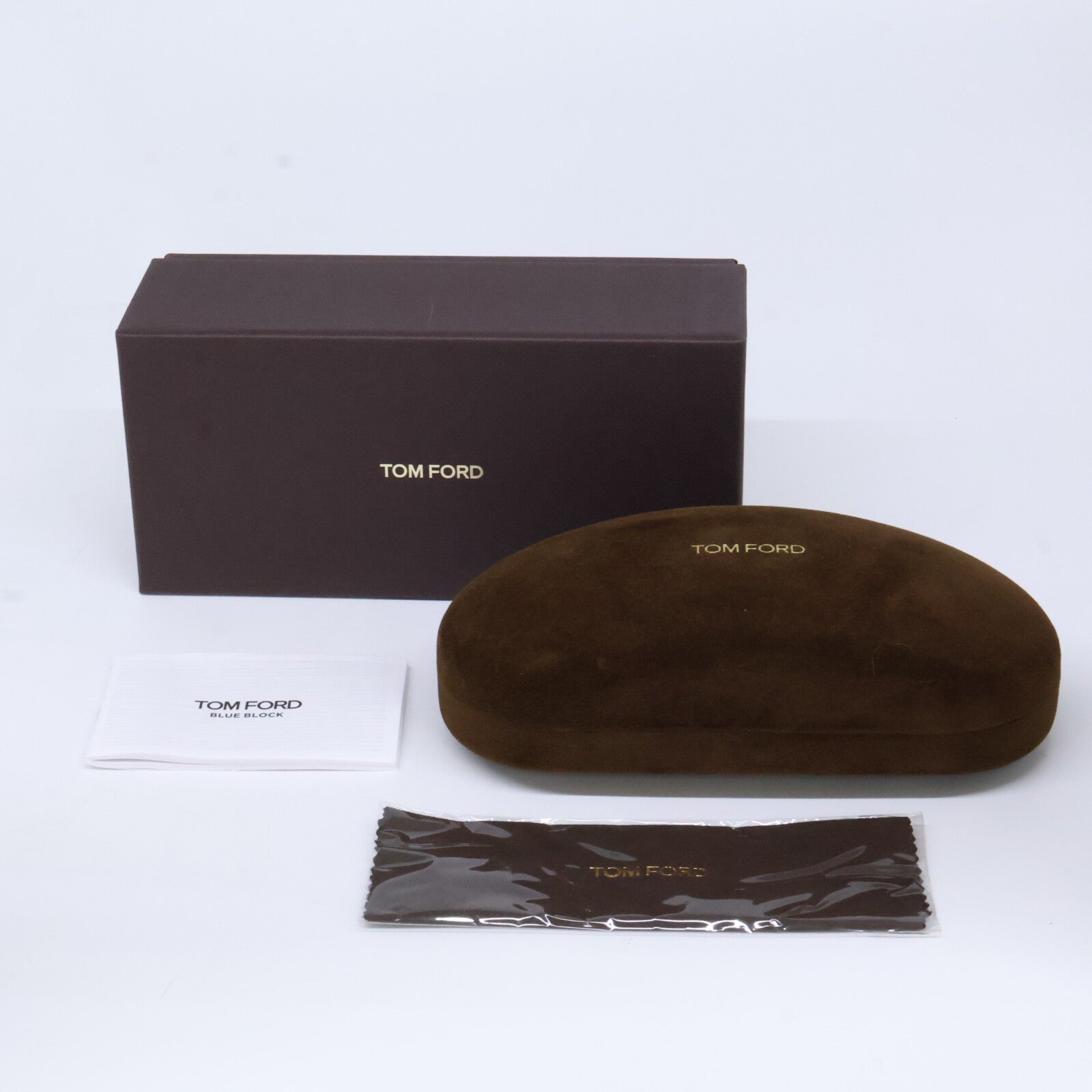 TOM FORD トムフォード FT5781-D-B/V 001 シャイニーブラック スクエア/ウェリントン ブルーライトカットレンズメガネ 眼鏡