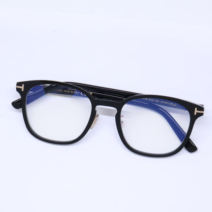TOM FORD トムフォード FT5997-K-B/V 001 シャイニーブラック ウェリントン型フレーム ブルーライトカットレンズメガネ 眼鏡