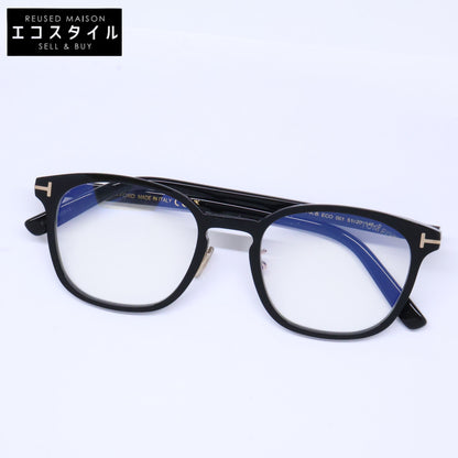 TOM FORD トムフォード FT5997-K-B/V 001 シャイニーブラック ウェリントン型フレーム ブルーライトカットレンズメガネ 眼鏡