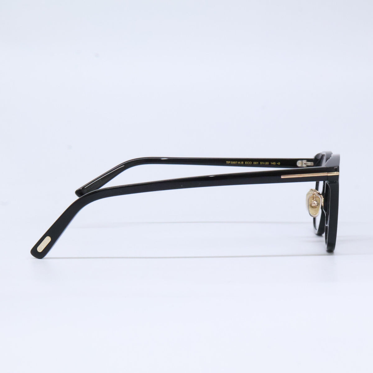 TOM FORD トムフォード FT5997-K-B/V 001 シャイニーブラック ウェリントン型フレーム ブルーライトカットレンズメガネ 眼鏡
