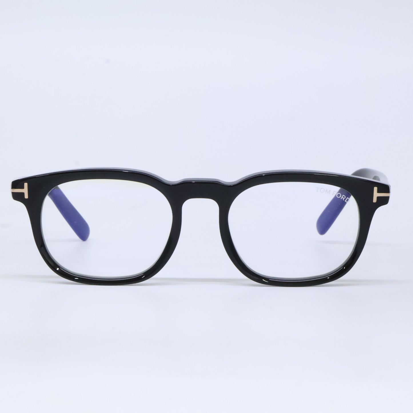 TOM FORD トムフォード FT5930-D-B/V 001 シャイニーブラック ウェリントン型フレーム ブルーライトカットレンズメガネ 眼鏡