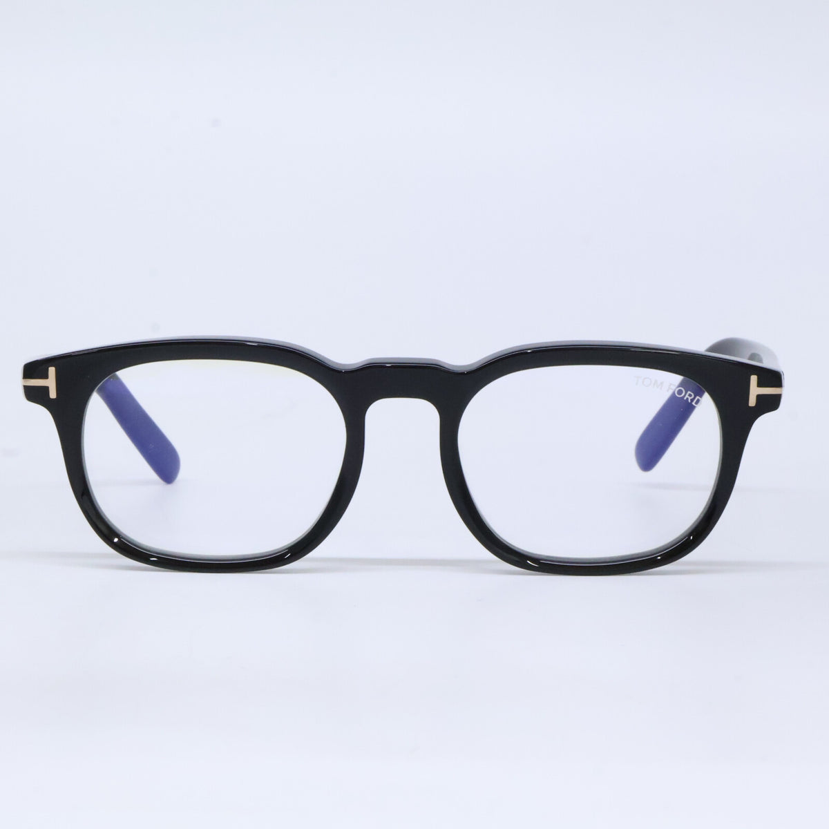 TOM FORD トムフォード FT5930-D-B/V 001 シャイニーブラック ウェリントン型フレーム ブルーライトカットレンズメガネ 眼鏡