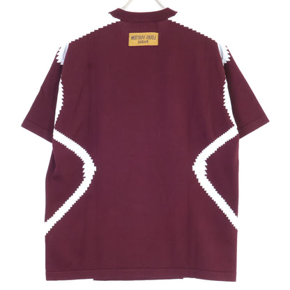 LOUIS VUITTON Louis Vuitton 【Excellent Condition/Domestic Authorized/23AW】RM232 AUQ HPN75W Intarsia Crew-Neck Short-Sleeve Knit Sweater Tops