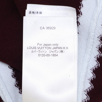 LOUIS VUITTON Louis Vuitton 【Excellent Condition/Domestic Authorized/23AW】RM232 AUQ HPN75W Intarsia Crew-Neck Short-Sleeve Knit Sweater Tops