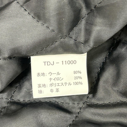TEDMAN テッドマン 600着限定 239/600 Limited Edition TDJ-11000 ブラック ウール×カーフ 青鬼 スタジャン ジャケット