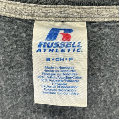 RUSSELL ATHLETIC ラッセルアスレティック 00's グレー コットン FULLERTON 裏起毛 スウェットジップフーディ ジャケット