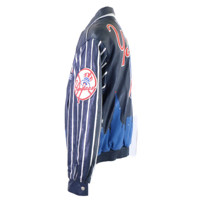 JEFF HAMILTON ジェフハミルトン Limited Edition 6/99 90's USA製 New York Yankees 1999 championship レザージャケット ジャケット