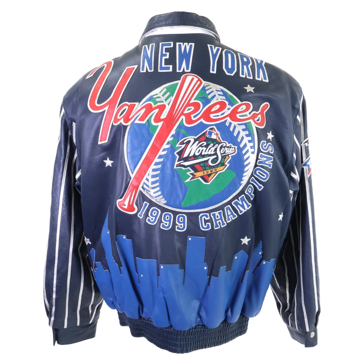 JEFF HAMILTON ジェフハミルトン Limited Edition 6/99 90's USA製 New York Yankees 1999 championship レザージャケット ジャケット