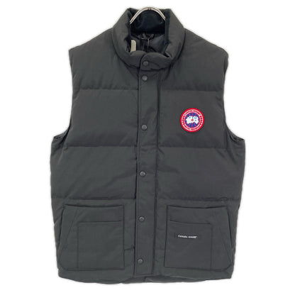 CANADA GOOSE カナダグース 4154M FREESTYLE CREW VEST/フリースタイル クルー ベスト ブラック コットン混 ダウンベスト ベスト