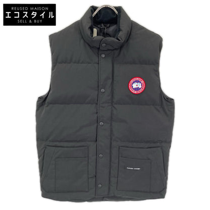 CANADA GOOSE カナダグース 4154M FREESTYLE CREW VEST/フリースタイル クルー ベスト ブラック コットン混 ダウンベスト ベスト
