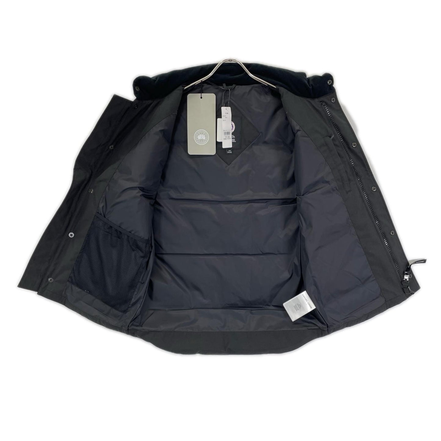 CANADA GOOSE カナダグース 4154M FREESTYLE CREW VEST/フリースタイル クルー ベスト ブラック コットン混 ダウンベスト ベスト