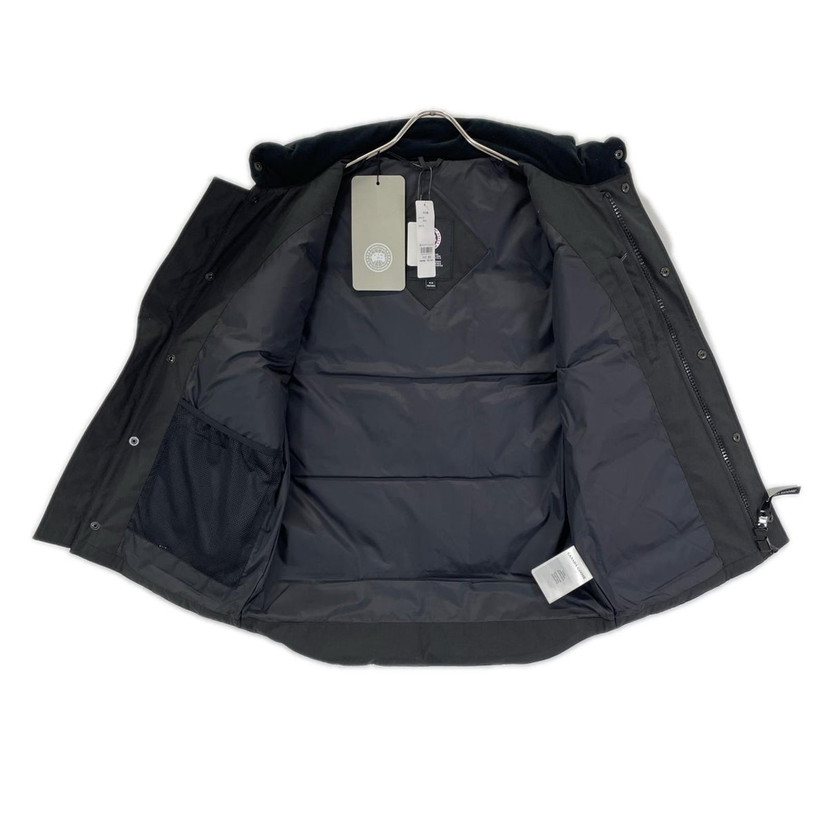 CANADA GOOSE カナダグース 4154M FREESTYLE CREW VEST/フリースタイル クルー ベスト ブラック コットン混 ダウンベスト ベスト