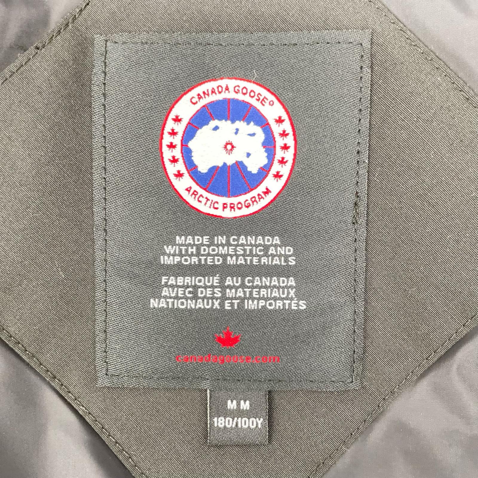 CANADA GOOSE カナダグース 4154M FREESTYLE CREW VEST/フリースタイル クルー ベスト ブラック コットン混 ダウンベスト ベスト